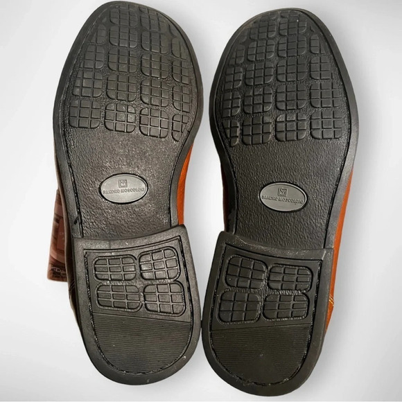 SANDRO MOSCOLONI Men's Murray Moccasin Toe Penny Strap Slip-On Shoes 9M… - Picture 5 of 10